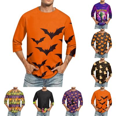 Herren T-Shirt T-Shirts Grafik Text Pool3D Druck Street Casual Kurzarm Bedruckte Kleidung Basic