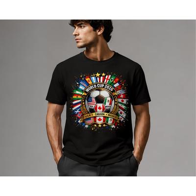 2026 Soccer Cup Shirt, Soccer World Tournament T-shirt, International Game Day Tees, Sport Fan Gift, Usa Canada Mexico Football Sweatshirt