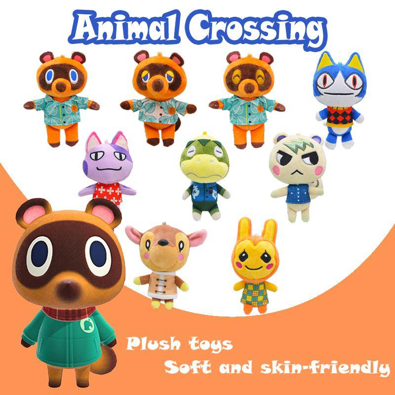 Pendant Game Keychain Accessories Cute Animal Crossing Plush Toycartoon Animals