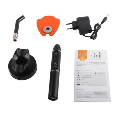 Lámpara Inalámbrica LED de Polimerización Dental Negra -