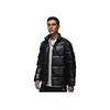 Jordan Flight Loose Warm Zipper Bread Down Jacket Men Jackets Black FV7272010