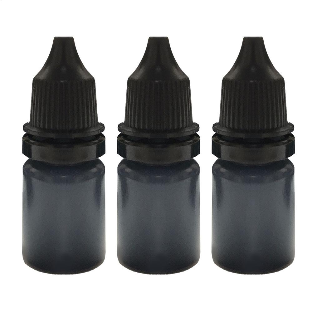 

3pcs 10ML Black Ink Refills Parcel Privacy Information Eliminators Anti-theft ID Security Stamp Messy Code Confidential Seal Ink