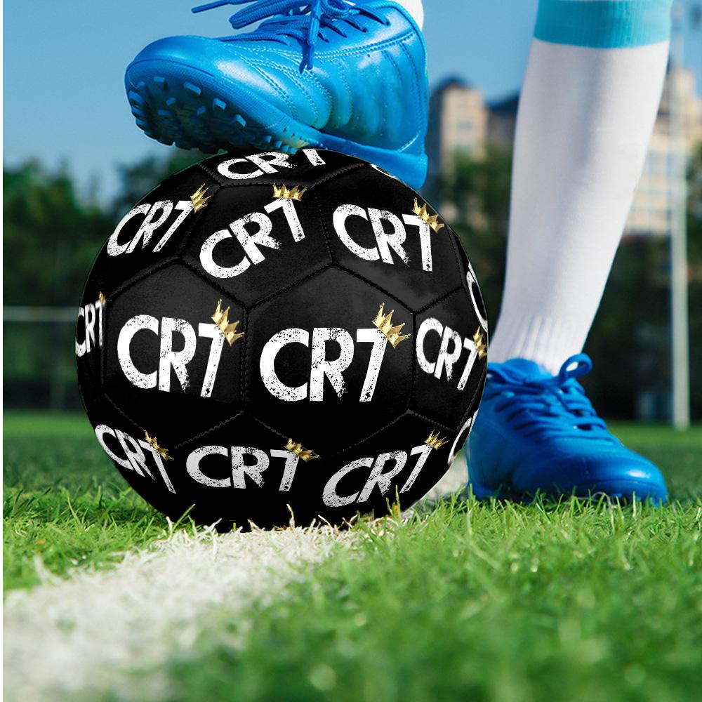 Cristiano Ronaldo Thema voetbal Maat 5 Voetbal Zachte Touch Professionele Trainingsbal voor Buitensporten