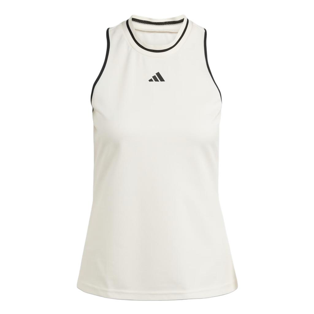 Adidas Tennis Heritage Classic Tank Top Women Tops Chalk-White JD6106