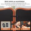 2-Seater L-Shaped Modular Boneless Sofa with 1 Ottoman, Wave Shape, Movable Armrest Cushion, for Living Room & Apartment, No Assembly Required, Orange