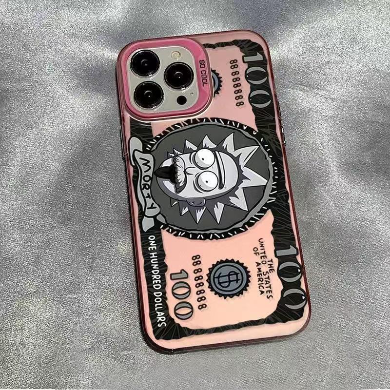 

Rick Money Luxury iPhone 15 Pro/14 Pro Case - Trendy, High-End Feel 11Pro