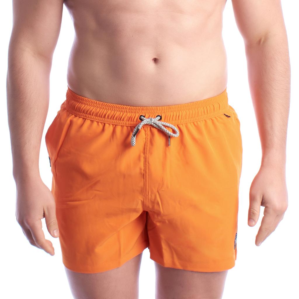 Einfarbige kurze Badehose HS24MSW01 für Herren