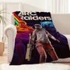 A-Arc Raiders Game Blanket For Sofa Room Microfiber Bedding Blanket Office Travel Gift Home