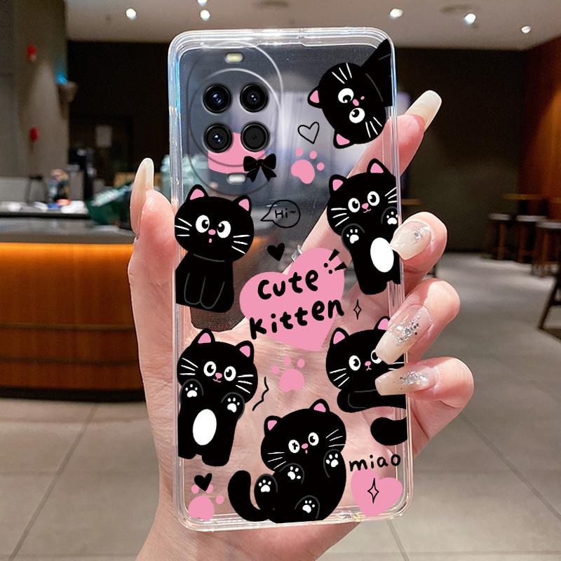 Nova14 Case Clear Luxury Fashion Butterfly Flower Soft TPU Silicone Back Cover For Huawei Nova 14 Pro Transparent Phone Cases