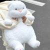 Lazy Rabbit Dolls Soft Plush Cute White Bunny Animal Toys Baby Sleep Pillows Cushion Kids Girl Birthday Gift Home Decor