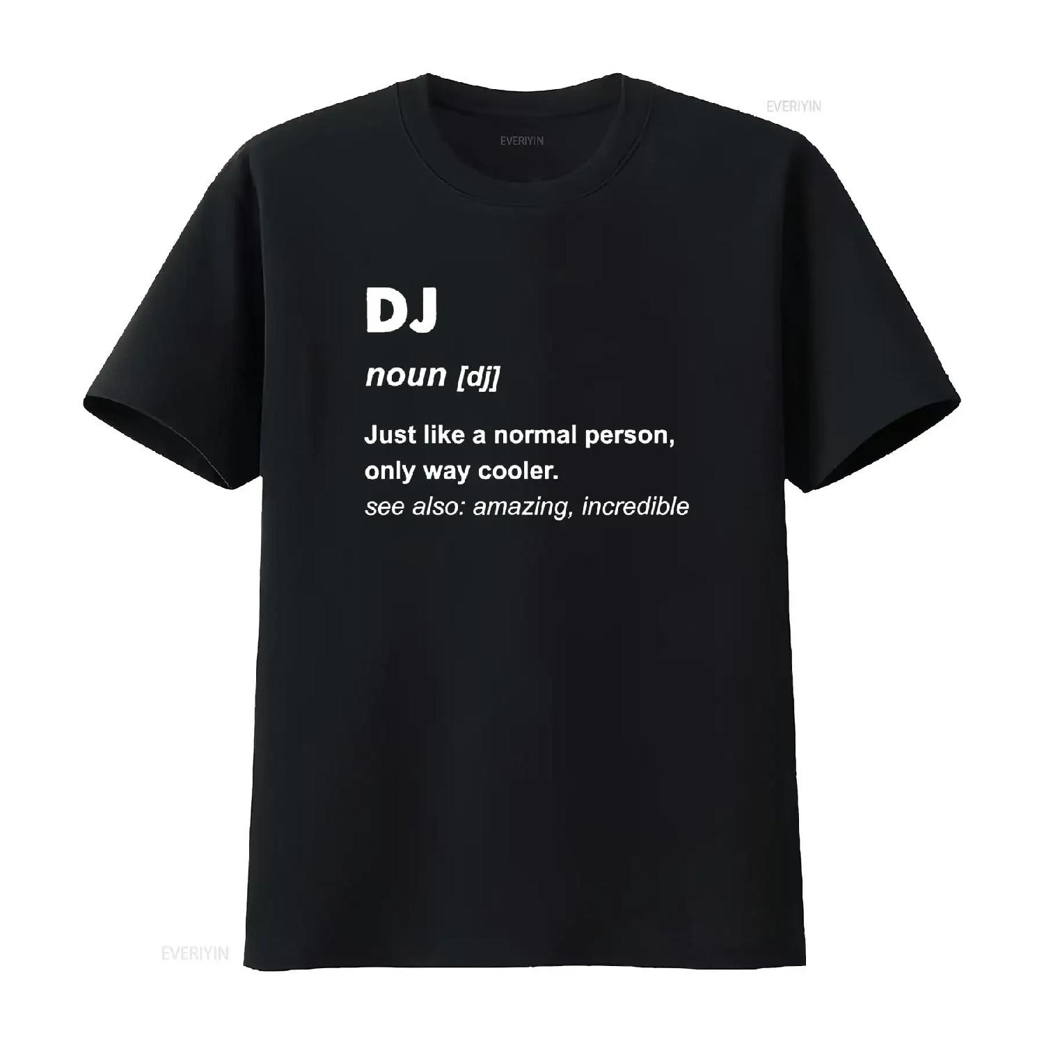 

DJ s Футболка винтажная Стиранная Удобная модная Повседневная Унисекс уличная одежда дизайнерская одежда Стильный принт Эластичная Дышащая S разноцветный
