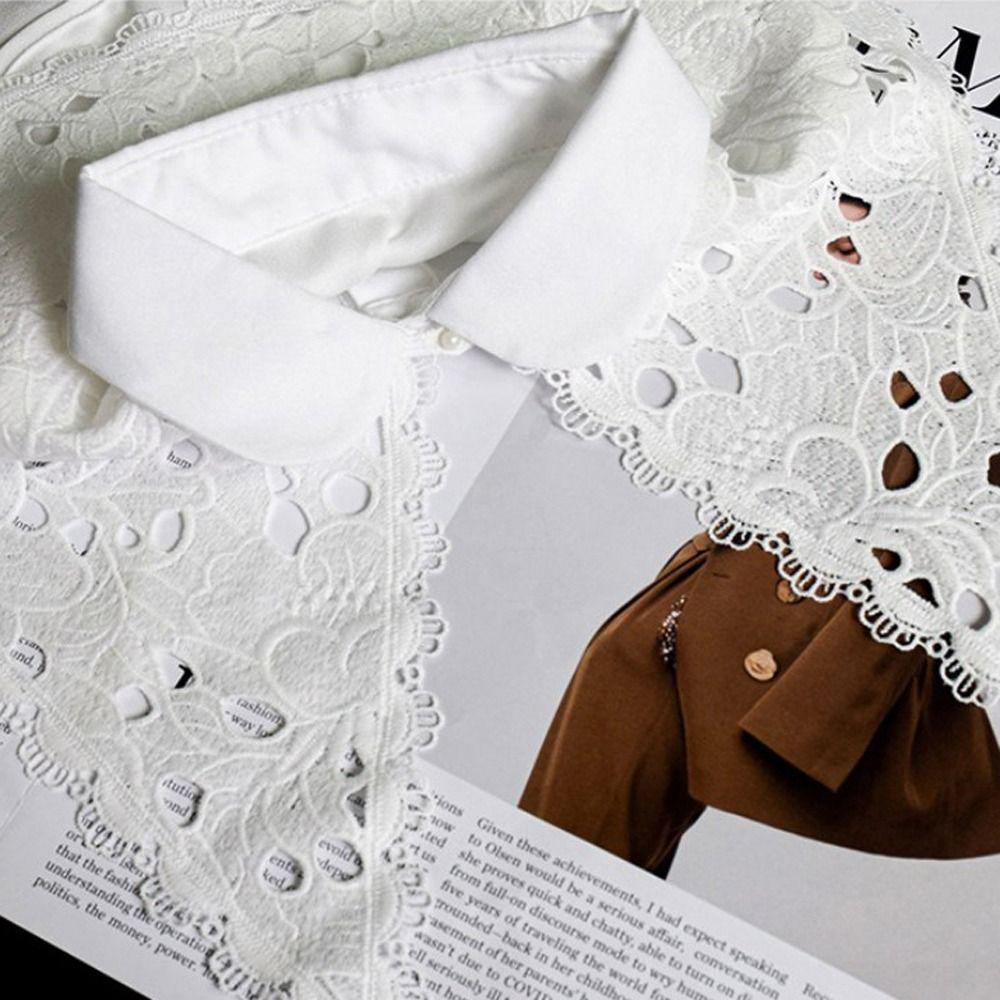 Detachable Doll Collar Decoration Shirt Collar Lace Fake Collar Hanfu Dress Decorative Shoulder