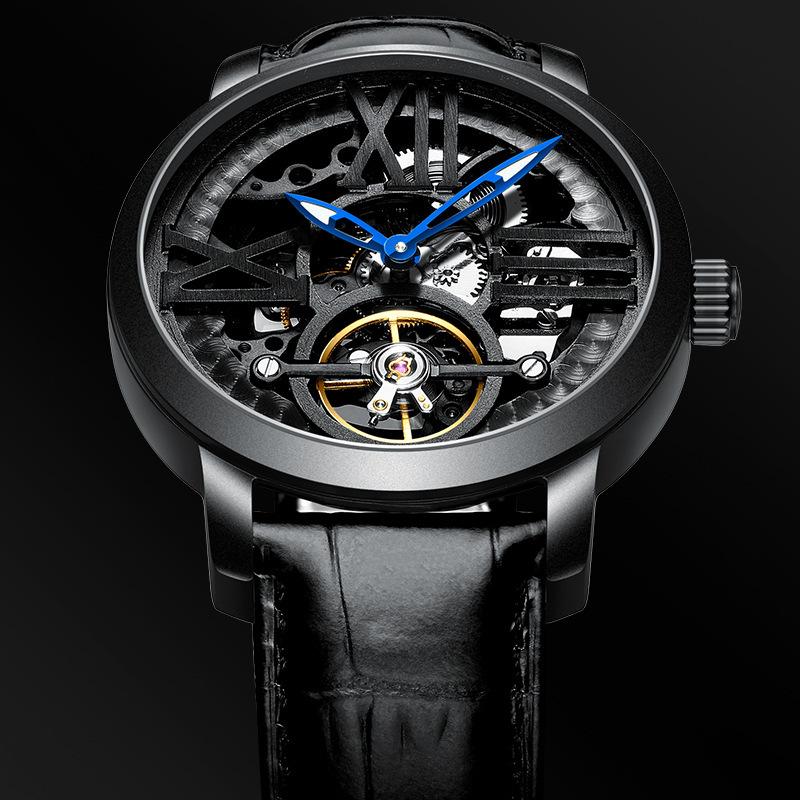 AILANG Neue Uhr Herren Automatische Mechanische Uhr Hohle Herren Vollautomatische Herrenuhr Wasserdicht