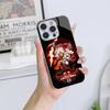N128 Anime One Piece Gear 5 Phone Case for iPhone 16 15 13 Pro Max Samsung S24 S23 A54 A35 Xiaomi Redmi Note 13 Pro Plated Frame Tempered Glass Cover