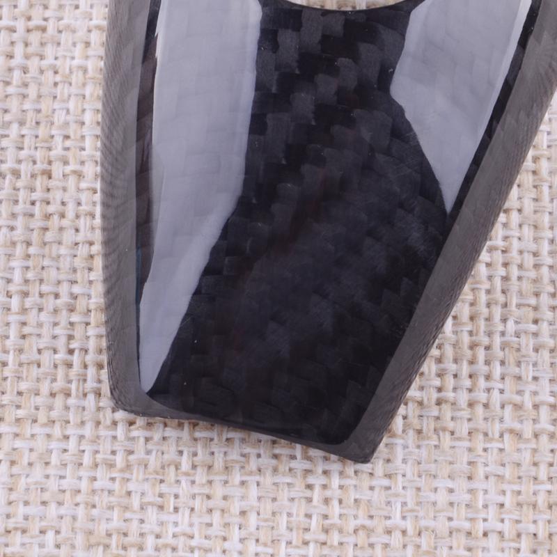 Carbon Fiber Console Gear Shift Knob Cover Trim Fit for BMW M3 M5 M6 E63 E60 E92