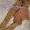 Hot-drilled Stockings Glitter Fishnet Pantyhose New Fishnet Tights  Women Girl
