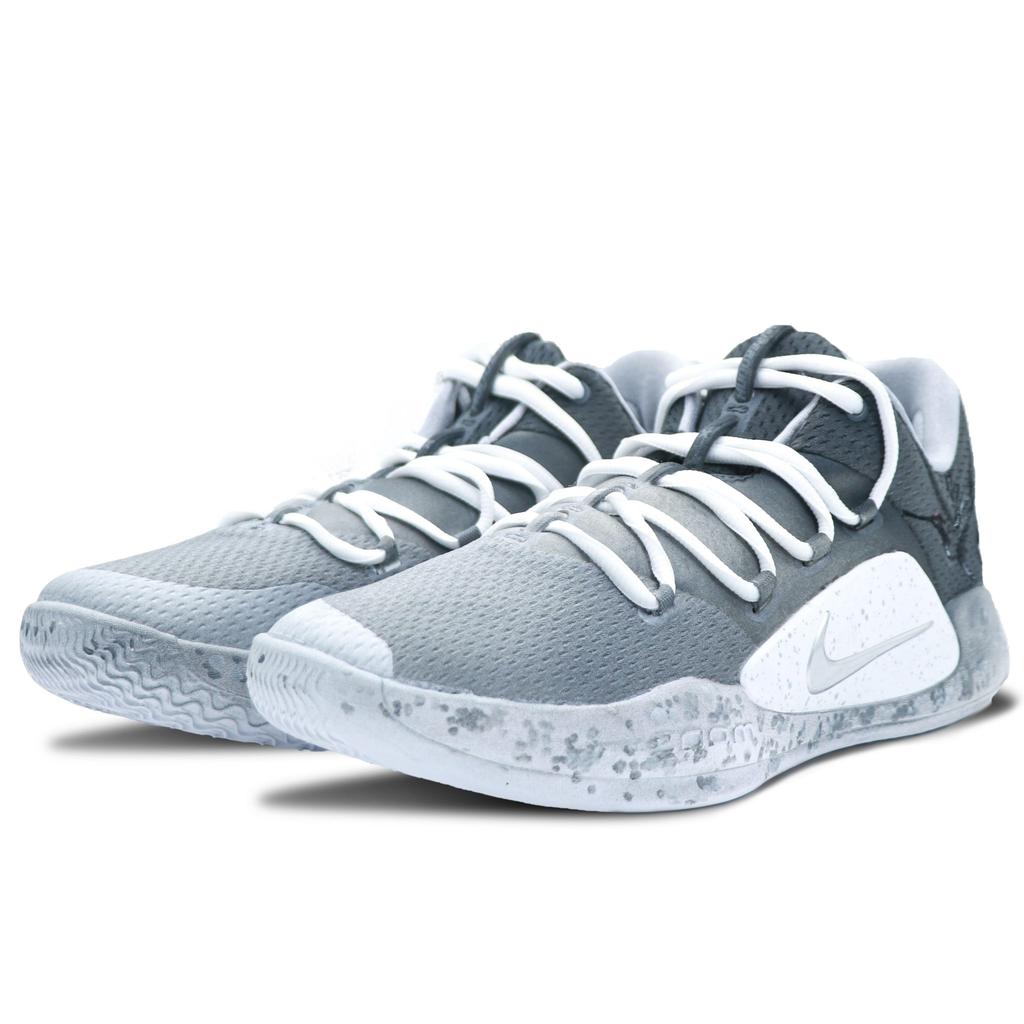 Nike Hyperdunk X Cushioning Low top Basketball Shoes Men's Gray White AR0465-100(Team147-)