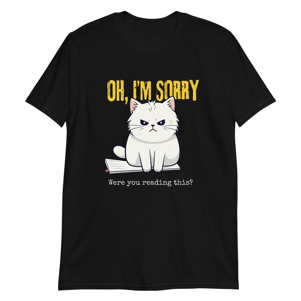 Sassy Cat Reads: Angry Feline T-Shirt