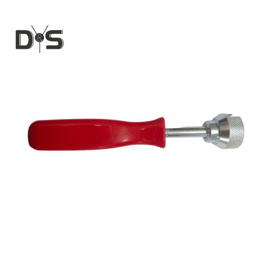 

Инструмент для сжатия тормозных пружин с противоскользящей ручкой Компактная конструкция Ремонт тормозных пружин Ручка для сжатия тормозных колодок Аксессуары для инструментов красный