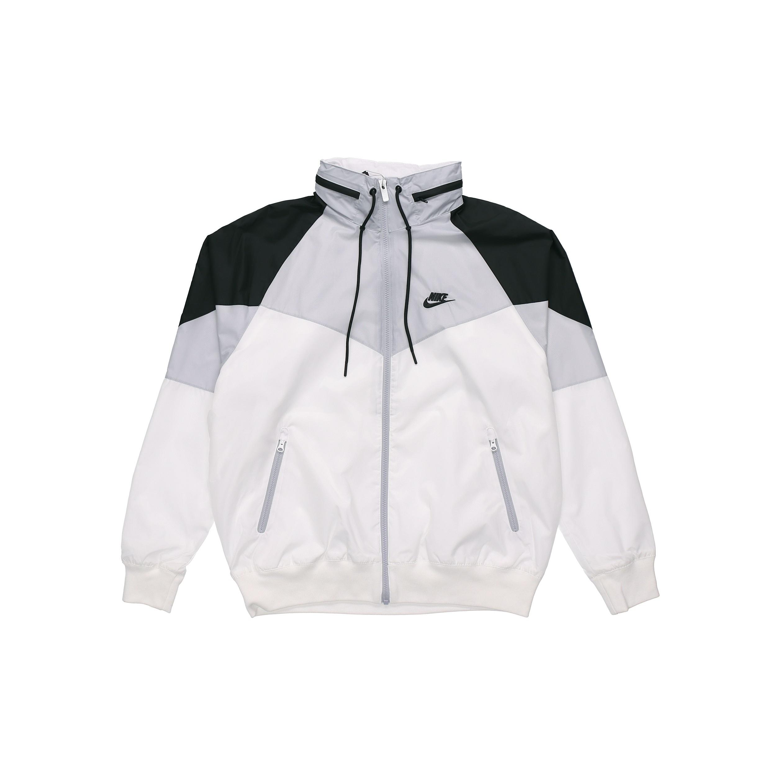 Nike Windrunner Sports Patchwork Jacket  White  Men s AR2210-100 L