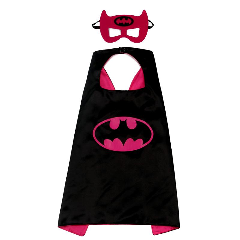 June 1 Kids' Hero Anime Cape: Cartoon Superman, Captain America, Hulk Costume