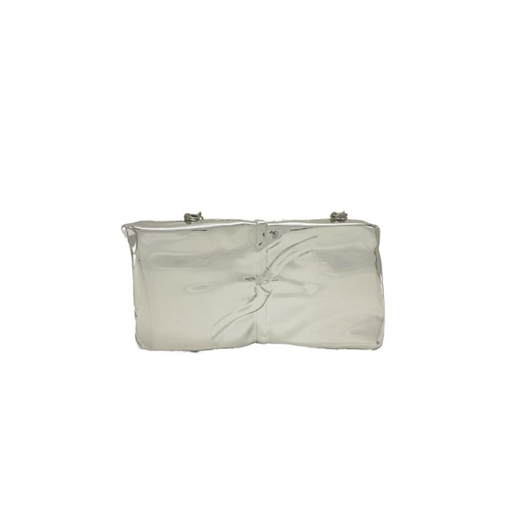 Exquisite Small Fragrant Style Acrylic Bow Women's Dinner Bag 25 New Daily Commuting Shoulder Messenger Bag