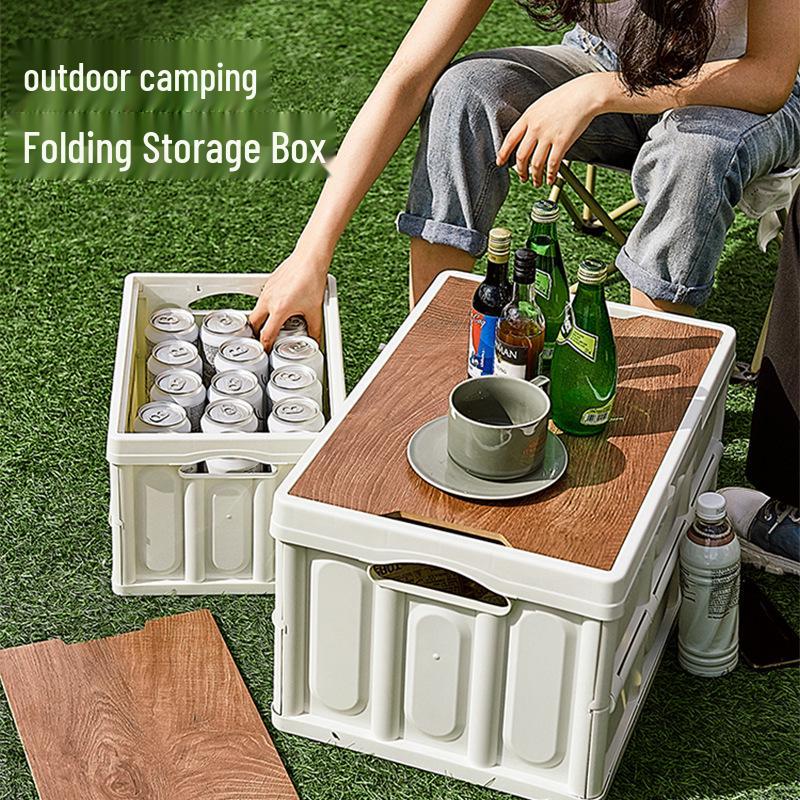 Boîte de Rangement Pliante Personnalisée pour Camping en Plein Air et Coffre de Voiture