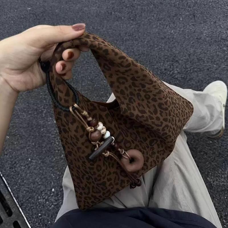 Yogodlns Women Vintage Soft PU Leather Bag Casual Hobos Tote Handbag Ladies Suede Shoulder Bag New Designer Messenger Bag(No Pendant)