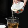 Mutton Fat-Jade Porcelain Gongfu Tea Set Elegant Household KungFu Tea Service For Household