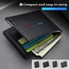 Leather Cards Bags Driver's License Card Case Money Holder Auto Accessories For E91 E92 E93 E60 F10 F30 E39 E36 E87 X3 X5