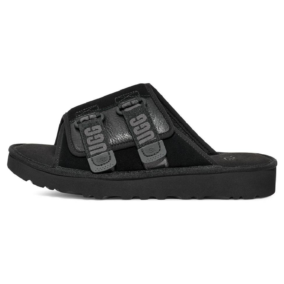 

New UGG Goldencoast Strap Slide Black 1142730-BLK 40