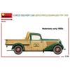 Miniart 1/35 Scale Cheese Delivery Car Reefer Preischenwagen Type 170V Plastic Model Kit MA38046