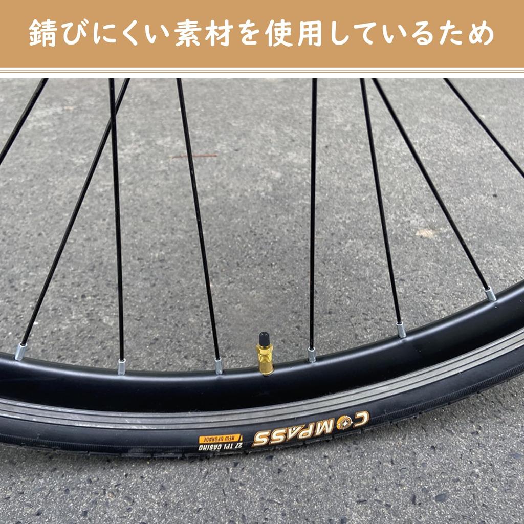 DELUXEFOX US Style Valve [4 Pieces] Tire Air Valve, Brass 1/4 NPT Tire Air