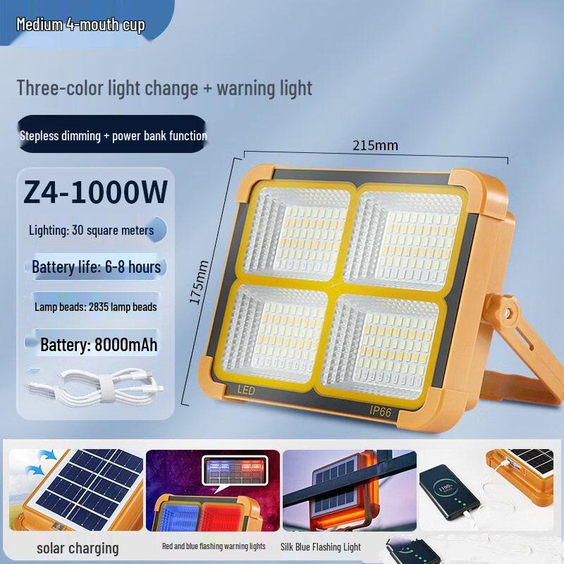 Solar Powered Emergency & Camping Lantern