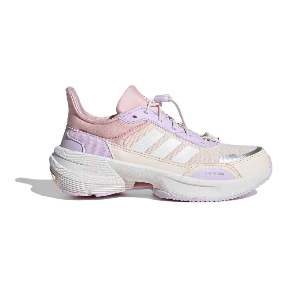 Adidas Mts Fabric Comfortable Versatile Durable Low-Top Casual Shoes Kids Sneakers Off-White JQ2991