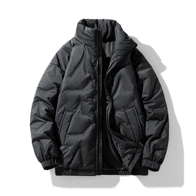 Veste d'hiver de travail pour homme - Duvet de canard blanc - Épaisse, Chaude et Coupe ample pour les grandes morphologies.