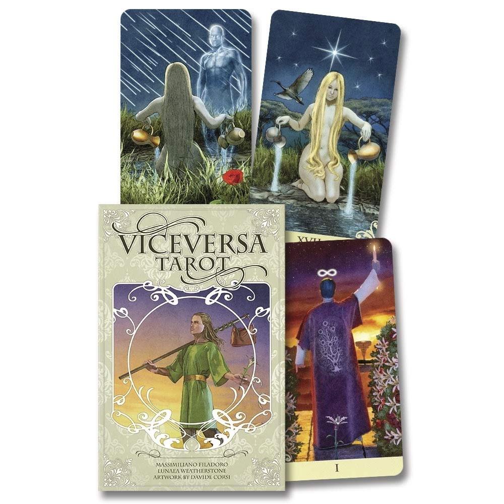 Vice Versa Tarot Kit Fritid Party Brettspill Spådomsfortelling Oracle Cards
