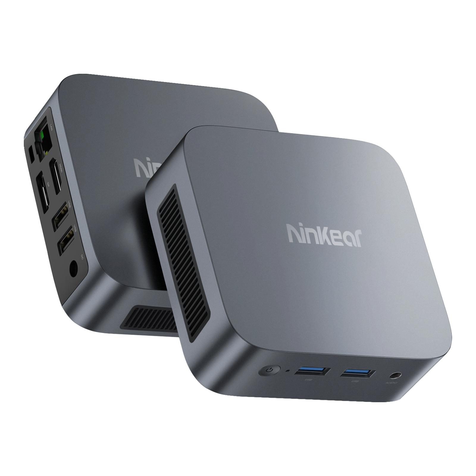 Ninkear MBOX 11 Mini PC N150: 16GB RAM, 512GB SSD, 4K Doppio Schermo, Win 11 (Garanzia 3 Anni)