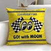 classic brand Mooneye Cushion Cover Soft & Easy-Wash Pillow Case – Versatile for Couch, Bed, Travel and Office