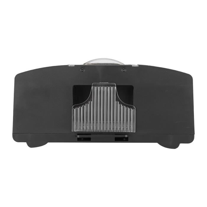 Mélangeur de cartes électrique, mélangeur de cartes automatique, pratique 8.1X4.3X3.9In ABS durable robuste pour le
