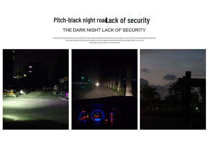 Solar Street Light: LED Outdoor Lamp with Remote Control for Garden or Courtyard