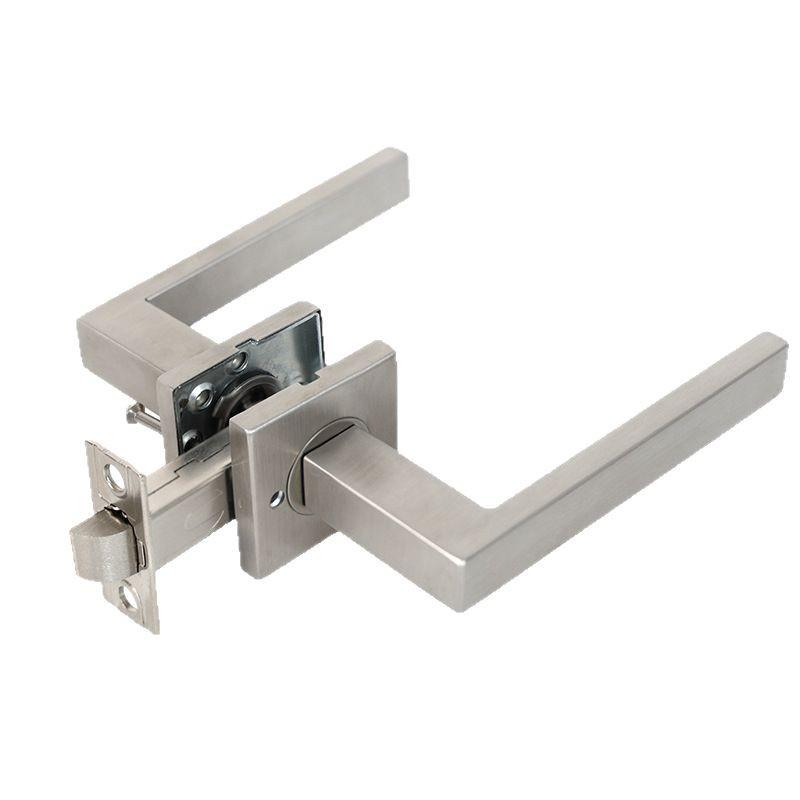 304 Stainless Steel Bathroom Privacy Lock for Universal Single Latch Doors
