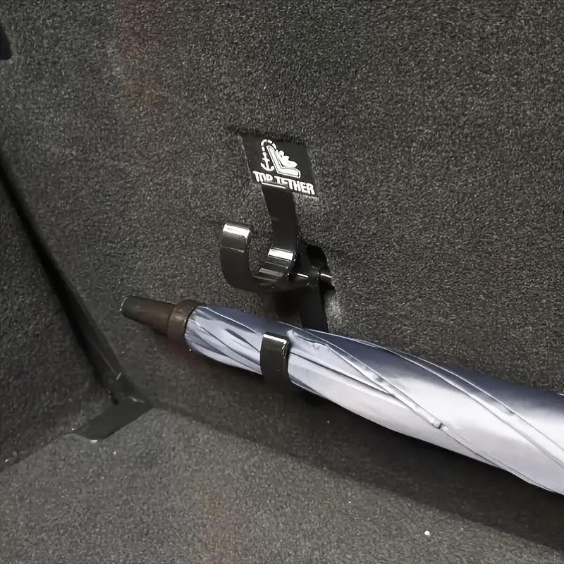 4/2Pcs Car Umbrella Hook Trunk Umbrella Holder Suitable For Any Cars With No-Drill Installation Plant Towel Holder Auto Internal