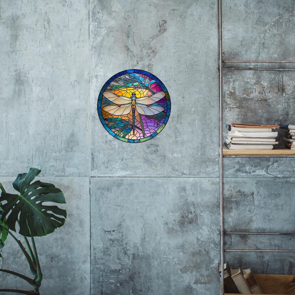 Dekor ważki Statuetka do salonu Płyta akrylowa Imitacja szkła Okno zewnętrzne