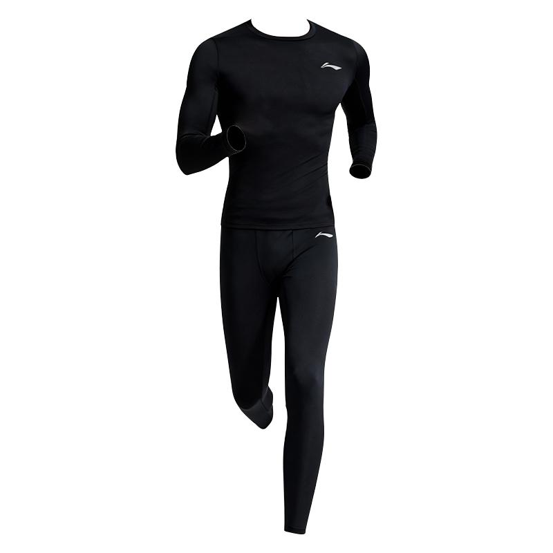 Li Ning Quick Dry Top & Pants Sets Men s Black BJMB XL