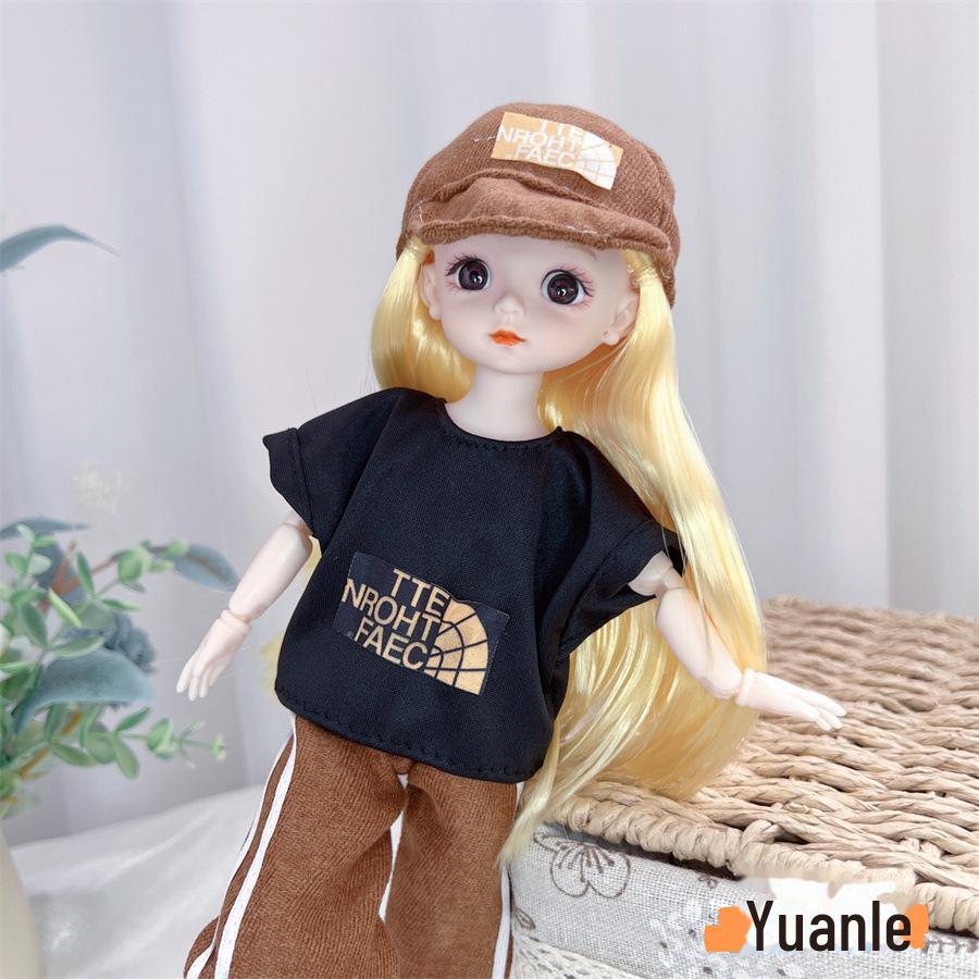 30 Cm Cute Princess Doll Set - 20 Joint BJD Girl, Perfect Birthday Gift