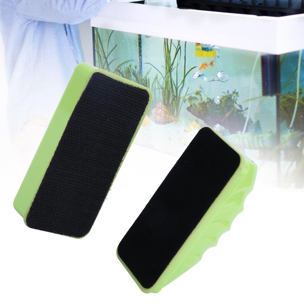 Aquarium Glass Magnetic Cleaner Fish Glass Algae Scrapers Floating Clean Brush