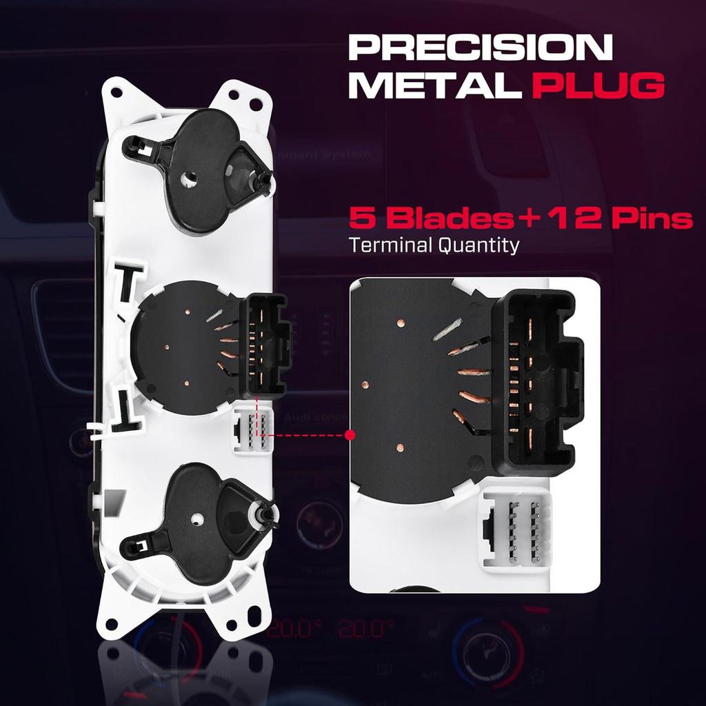 55111840AE: Jeep Wrangler Heated Control Unit & AC Panel