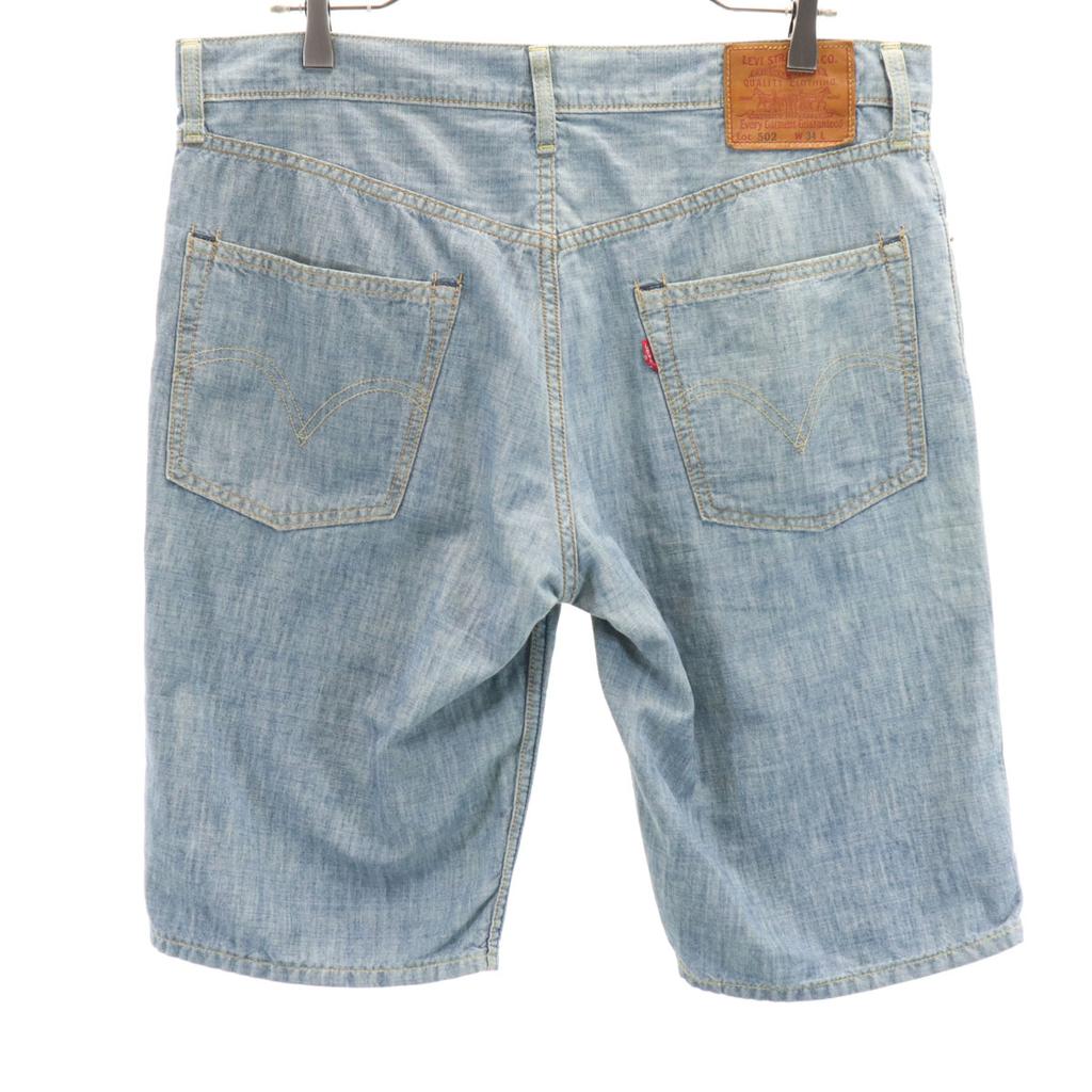 Levi's 502 Chambray Shorts W34 blau Herren Gebraucht