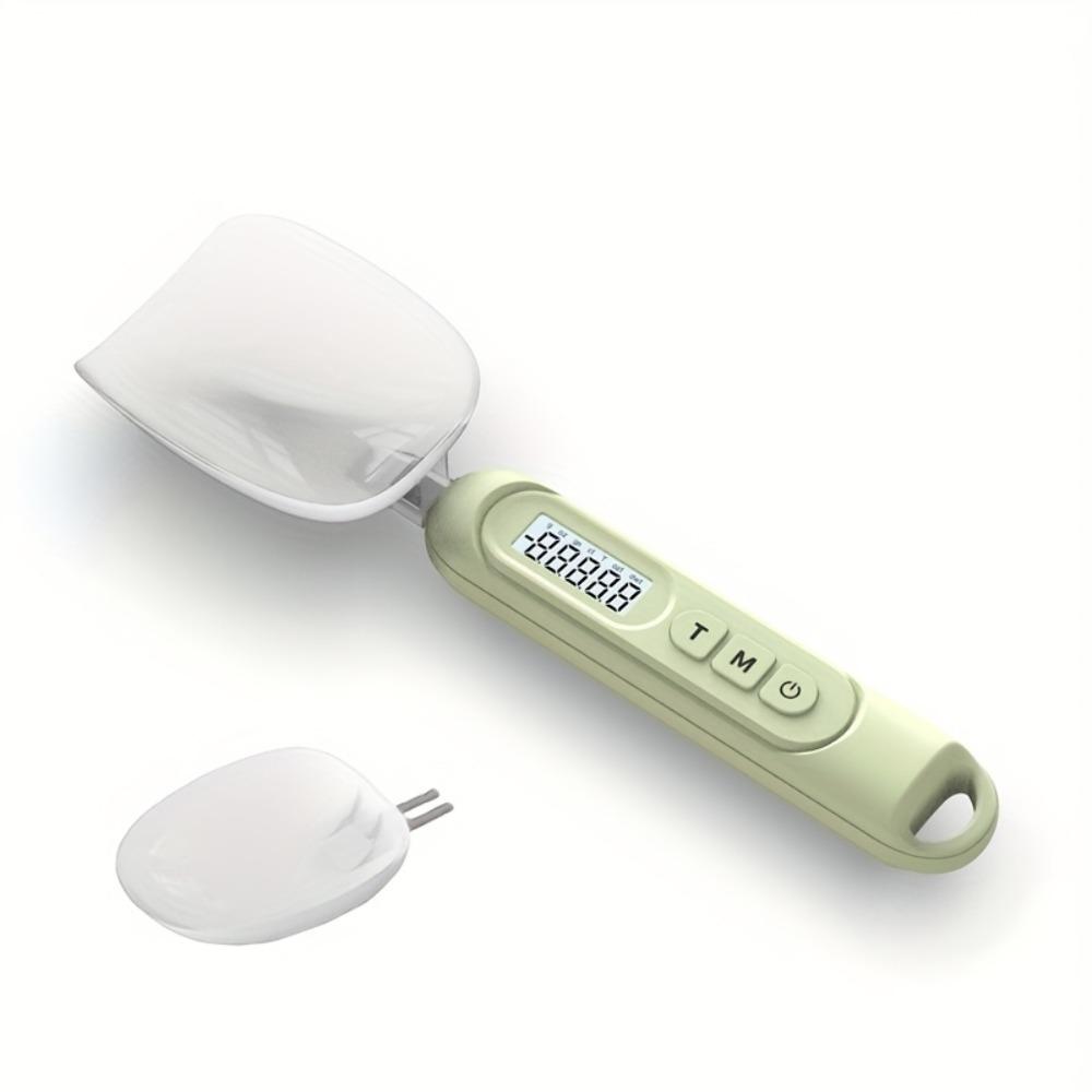 Electronic Digital Spoon Scale High Precision Coffee Scale Portable Kitchen Scale Cooking зелёный